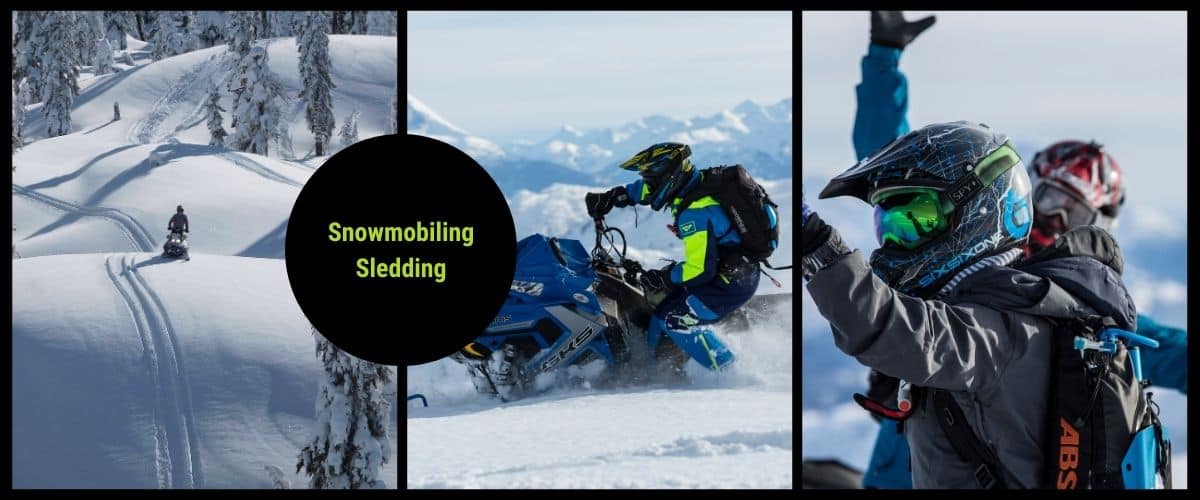 canada snowmobiling sledding tours