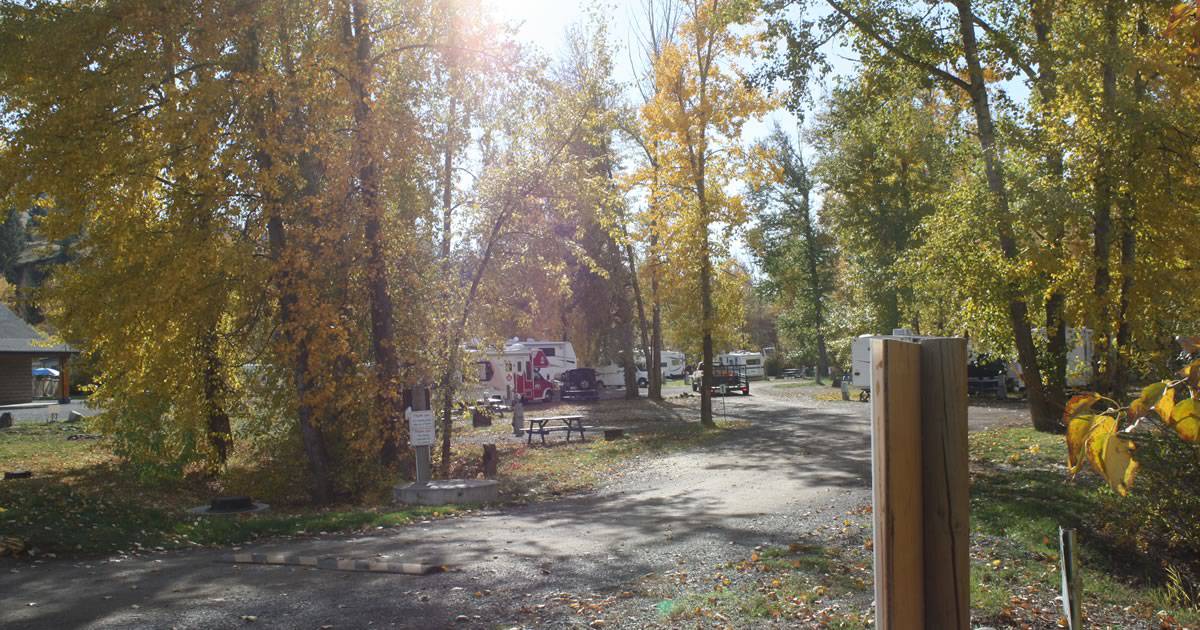 Moon Shadows Campground in Merritt, BC, Canada