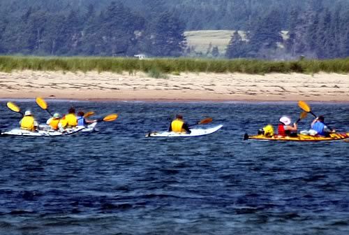 kayaking